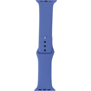 Apple Watch 7 45MM Uyumlu Band Serisi Klasik Kordon Silikon Strap Kayış, Ice Sea Blue