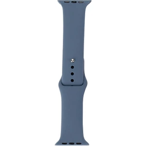 Apple Watch 7 45MM Uyumlu Band Serisi Klasik Kordon Silikon Strap Kayış, Gri