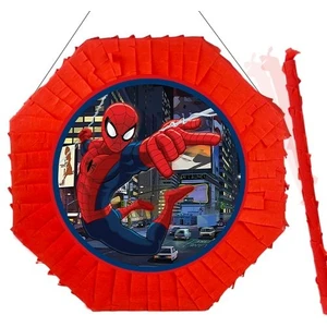 Parti Dükkanım Spiderman Pinyata 42 cm + Sopası