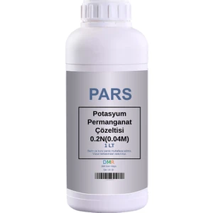 Potasyum Permanganat Çözeltisi 0.2N(0.04M) 1 Lt