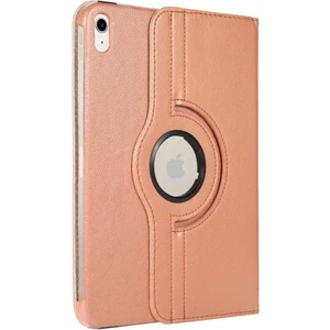 Apple iPad 10.9 2022 (10.nesil) Uyumlu Zore Dönebilen Standlı Kılıf, Rose Gold