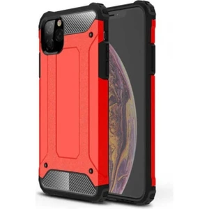 Apple iPhone 11 Pro Max Uyumlu Kılıf Zore Crash Silikon Kapak, Kırmızı