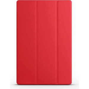 Apple iPad 10.9 2022 (10.nesil) Uyumlu Zore Smart Cover Standlı 1-1 Kılıf, Kırmızı