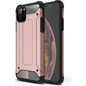Apple iPhone 11 Pro Max Uyumlu Kılıf Zore Crash Silikon Kapak, Rose Gold