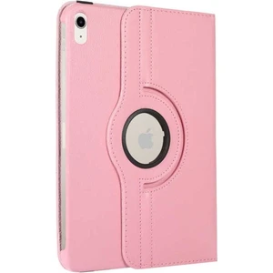 Apple iPad 10.9 2022 (10.nesil) Uyumlu Zore Dönebilen Standlı Kılıf, Pembe