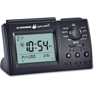 Müslüman Ezan Masa Saati Athans Namaz Saati Tüm Dualar Için Kıble Yönü Kilise Islam Otomatik Dijital Çalar Saat (Yurt Dışından)