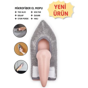 Mikrofiber Bezli Temizlik El Mopu