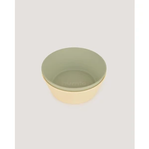 Let's Be Child 2'li Yuvarlak Kase Sage Green-Vanillia
