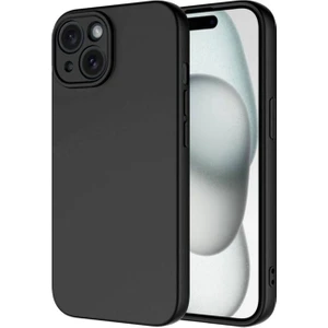 Apple iPhone 15 Plus Uyumlu Kılıf Zore Mara Lansman Kapak, Siyah