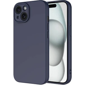 Apple iPhone 15 Plus Uyumlu Kılıf Zore Mara Lansman Kapak, Lacivert