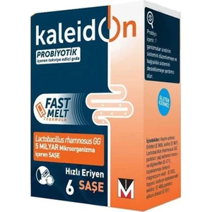 Fast Melt Probiyotik Içeren Takviye Edici Gıda 6 Saşe