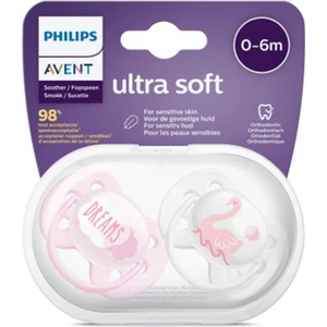 Philips Avent SCF222/02 Ultra Soft 2li Emzik 0-6 Ay - Kız
