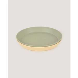 Let's Be Child 2'li Yuvarlak Tabak Sage Green-Vanillia