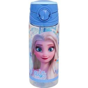 Lisanslı Pipetli Plastik Matara 500 ml Açık Mavi (OTTO-42505)