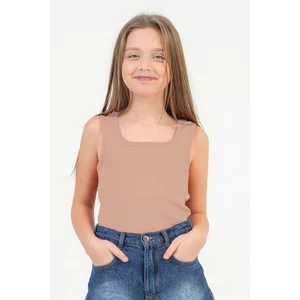 Dmb Boys & Girls Kalın Askılı Streç Pamuklu Kız Çocuk Bady