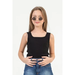 Dmb Boys & Girls Kalın Askılı Streç Pamuklu Kız Çocuk Bady