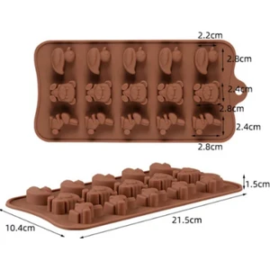 Pastry Planet Silikon Çikolata Kalıbı Ördek Figürlü