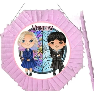Parti Dükkanım Wednesday ve Enid Pinyata 42 cm + Sopası