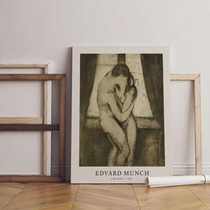 Kanvas Tablo Edvard Munch Oda Duvar Dekorasyonu Sanatsal Tablo Salon Dekorasyonu