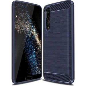 Huawei P20 Pro Uyumlu Kılıf Zore Room Silikon Kapak, Lacivert