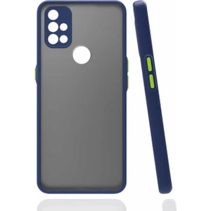 Oneplus Nord N10 5g Uyumlu Kılıf Zore Hux Kapak, Lacivert
