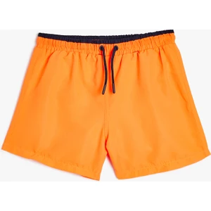 Basic Deniz Şortu Beli Bağlamalı