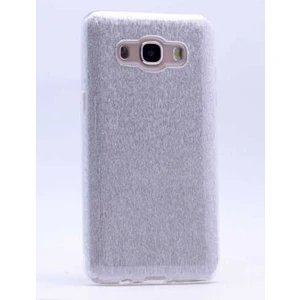Samsung Galaxy J5 2016 Uyumlu Kılıf Shining Silikon, Gümüş