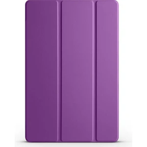 Samsung Galaxy Tab A9 Plus Uyumlu Zore Smart Cover Standlı 1-1 Kılıf, Mor