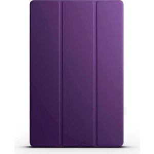 Samsung Galaxy Tab S8 Ultra SM-X900 Uyumlu Zore Smart Cover Standlı 1-1 Kılıf, Mor
