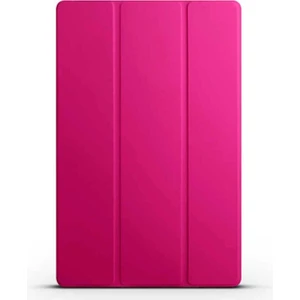 Samsung Galaxy Tab S8 Ultra SM-X900 Uyumlu Zore Smart Cover Standlı 1-1 Kılıf, Pembe