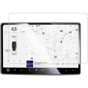 Tesla Model Y Zore Araç Multimedya Temperli Cam Ekran Koruyucu