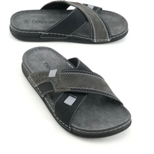 Yazlık Erkek Suni Deri Neosoft Rahat Taban Günlük Terlik