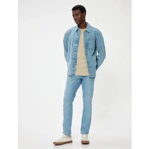 Slim Fit Kot Pantolon - Brad Jean