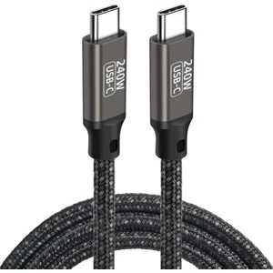 Zore QG02 Type-C To Type-C Pd3.1 Data Kablosu 240W 480MBPS 1.5 Metre