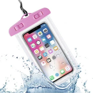 Standart Boy Su Geçirmez Üniversal Kılıf, Pembe