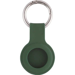 Zore Airtag 01 Silikon Anahtarlık, Yeşil