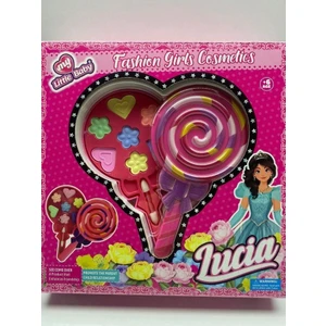 Oyuncak Makyaj Kız Çocuk Sürülebilen Makyaj Set Lolipop Makyaj