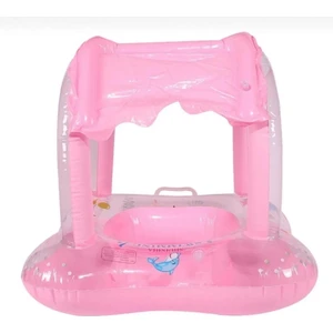 Pembe Oyuncaklı Şişme Gölgelikli Simit