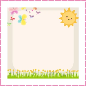 Ez & Tu Sevimli Mutlu Güneş Memopad Bloknot To Do List Notepad Planlayıcı Küp Not