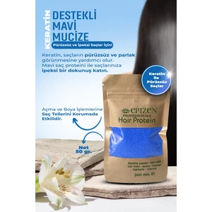 Hair Protein Saç Bakım Proteini 50 gr Keratinli Lotus Kokulu Yıpranmış Saç Onarıcı