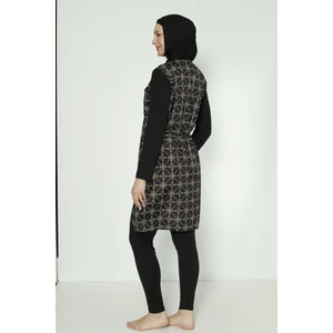 Triya Fashion Kadın Fermuarlı Tesettür Mayo