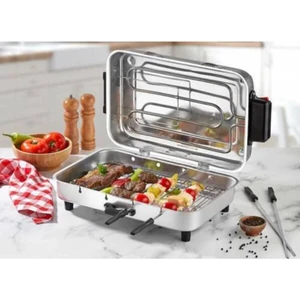Mega(Büyük) Boy Elektrikli Izgara Barbekü Mangal