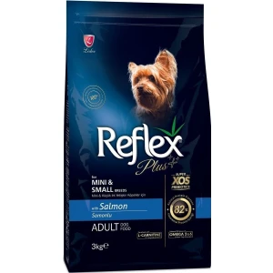 Reflex Plus Küçük Mini Irk Somonlu Yetişkin Köpek Maması 3 kg