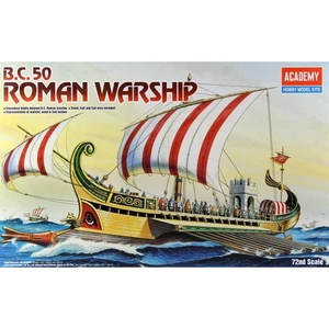 14207 1/250 Ölçek, Roman Savaş Gemisi, Plastik Model Kiti