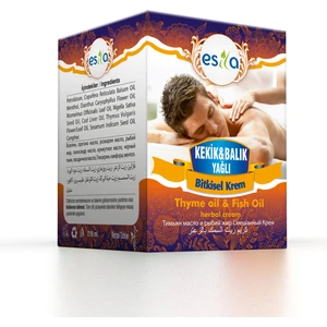 Kekik ve Balık Yağlı Masaj Kremi 210 ml.