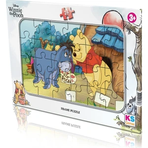 KS Games Winnie The Pooh - Frame Puzzle (Yapboz) 24 Parça