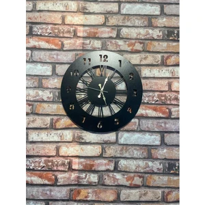 Ümra Lazer Lazer Kesim Dekoratif Duvar Saati 40X40
