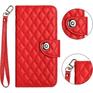 Mays Shop Samsung Galaxy S10 Lite Için Kılıf Cüzdan Kapak Bilek Şerit Kart Tutucu (Yurt Dışından)