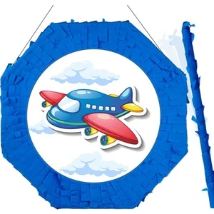 Uçak Pinyata 42 cm + Sopası