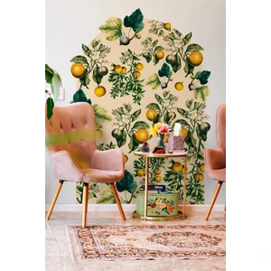 Kt Grup Boho Portakal Bahçesi Kemer Arch Modern Duvar Sticker